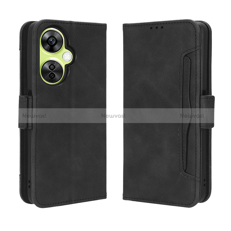 Leather Case Stands Flip Cover Holder BY3 for OnePlus Nord CE 3 5G