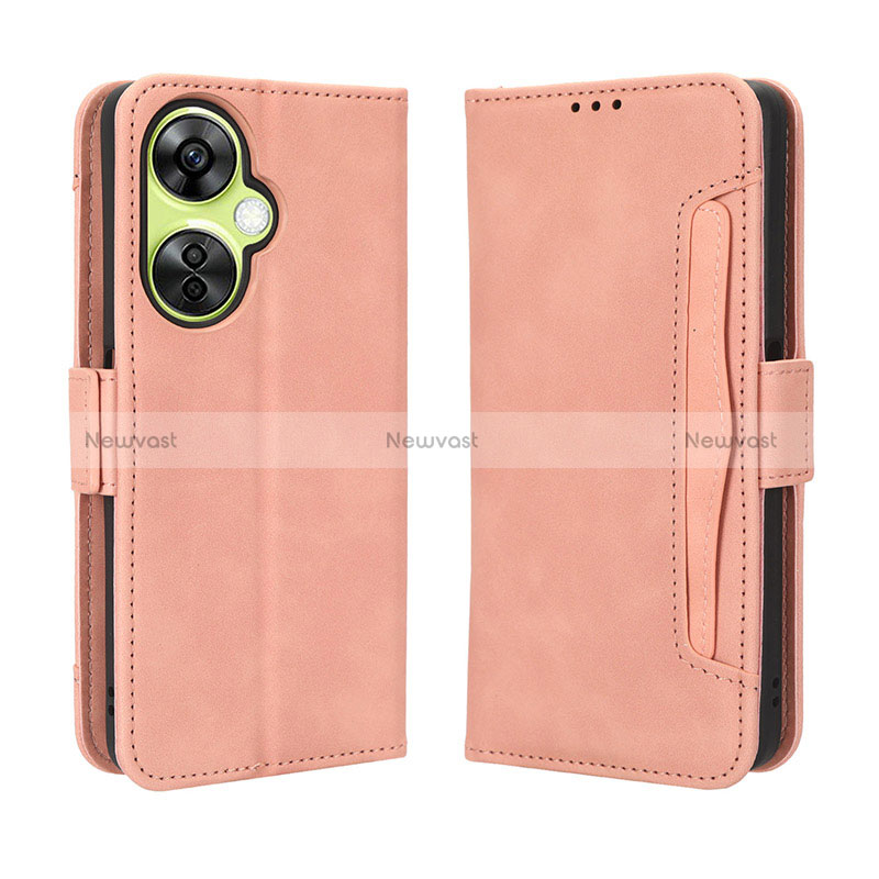 Leather Case Stands Flip Cover Holder BY3 for OnePlus Nord CE 3 5G