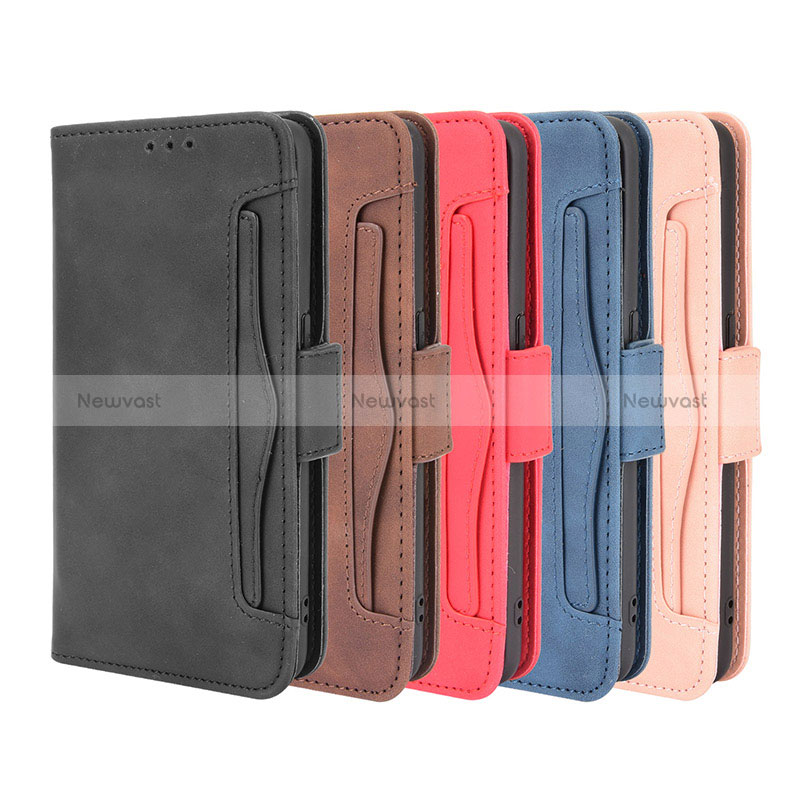 Leather Case Stands Flip Cover Holder BY3 for OnePlus Nord CE 5G