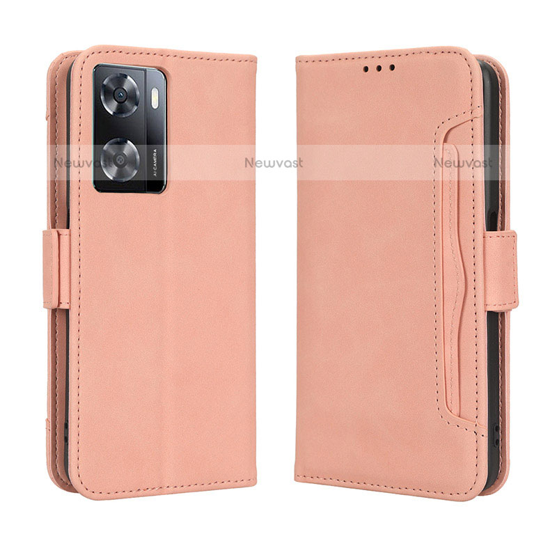 Leather Case Stands Flip Cover Holder BY3 for OnePlus Nord N20 SE