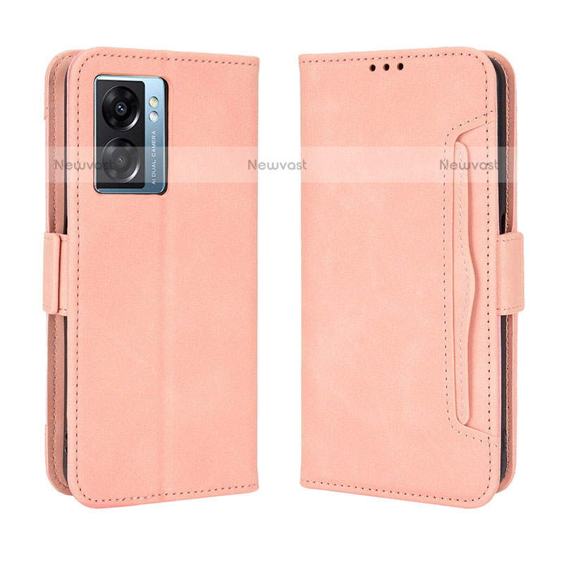 Leather Case Stands Flip Cover Holder BY3 for OnePlus Nord N300 5G