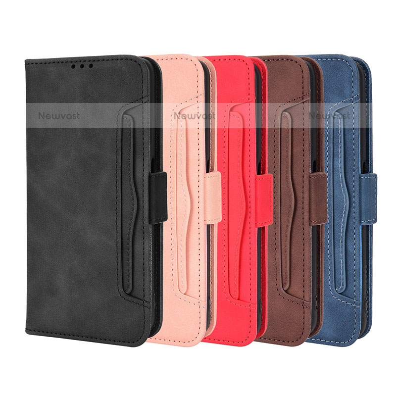 Leather Case Stands Flip Cover Holder BY3 for OnePlus Nord N300 5G