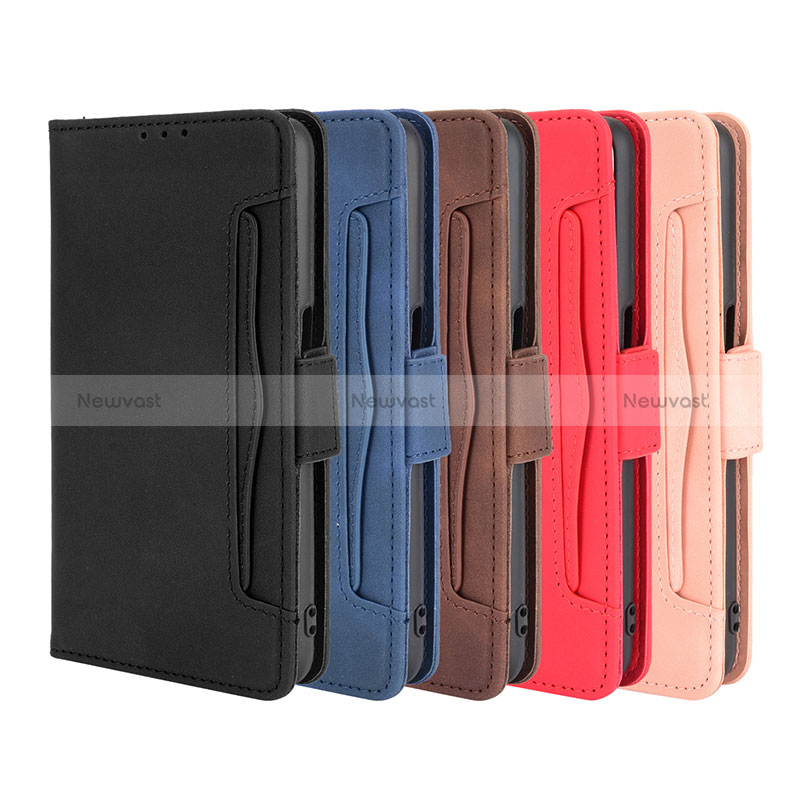 Leather Case Stands Flip Cover Holder BY3 for Oppo A56 5G