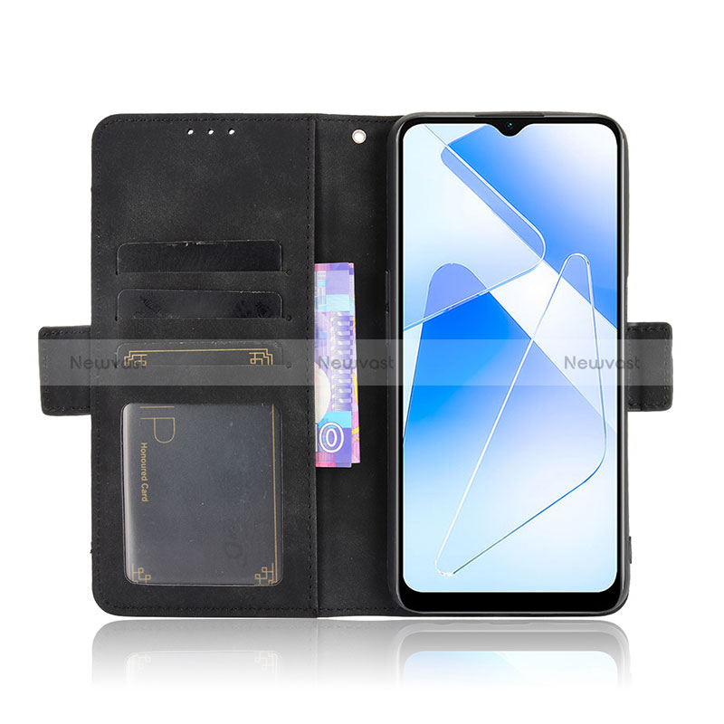 Leather Case Stands Flip Cover Holder BY3 for Oppo A56 5G