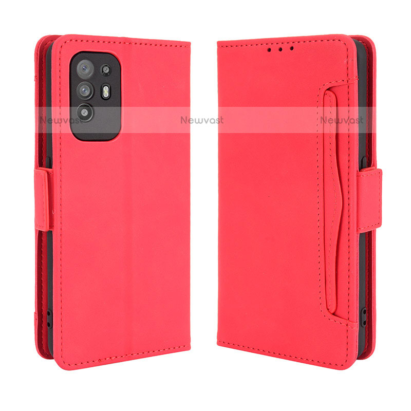 Leather Case Stands Flip Cover Holder BY3 for Oppo A94 5G