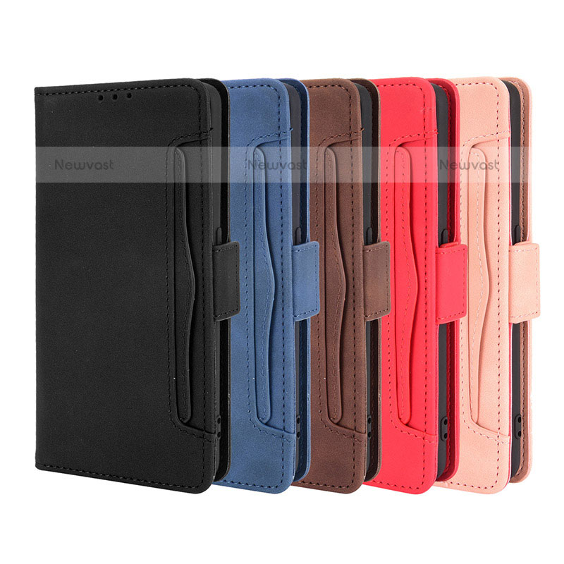 Leather Case Stands Flip Cover Holder BY3 for Oppo A94 5G