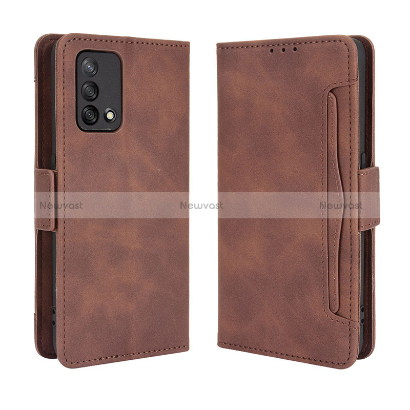 Leather Case Stands Flip Cover Holder BY3 for Oppo F19