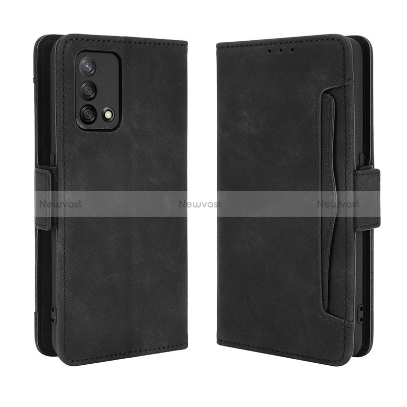 Leather Case Stands Flip Cover Holder BY3 for Oppo F19s
