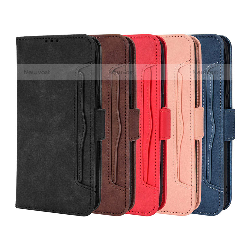 Leather Case Stands Flip Cover Holder BY3 for Oppo Find X5 Pro 5G