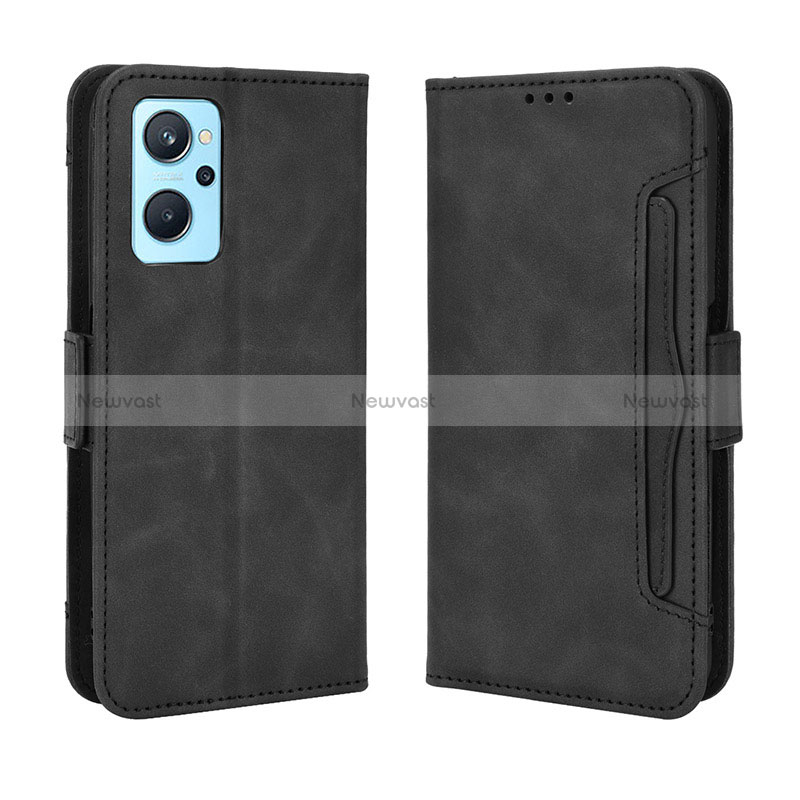 Leather Case Stands Flip Cover Holder BY3 for Oppo K10 4G