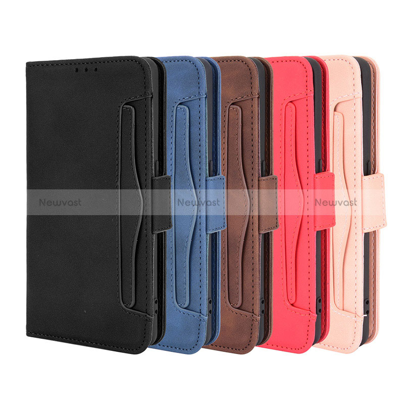 Leather Case Stands Flip Cover Holder BY3 for Oppo Reno5 Lite