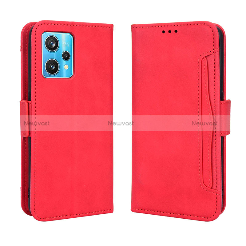 Leather Case Stands Flip Cover Holder BY3 for Realme 9 4G