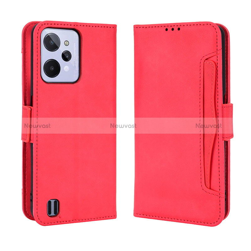 Leather Case Stands Flip Cover Holder BY3 for Realme C31