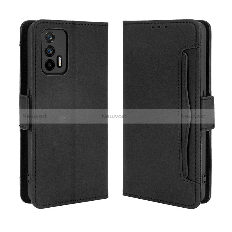 Leather Case Stands Flip Cover Holder BY3 for Realme GT 5G