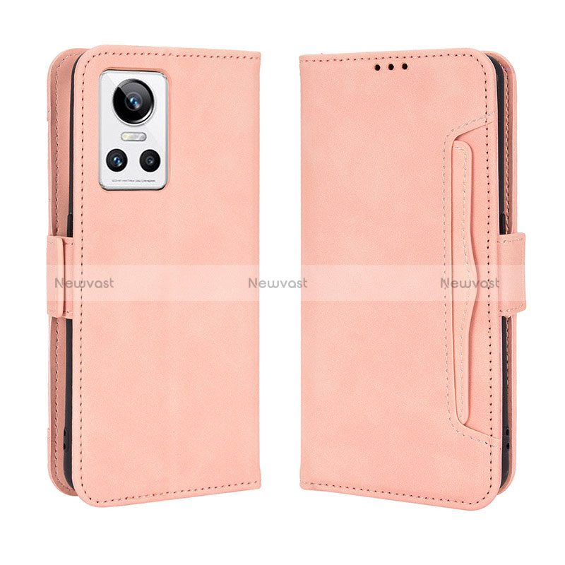 Leather Case Stands Flip Cover Holder BY3 for Realme GT Neo3 5G