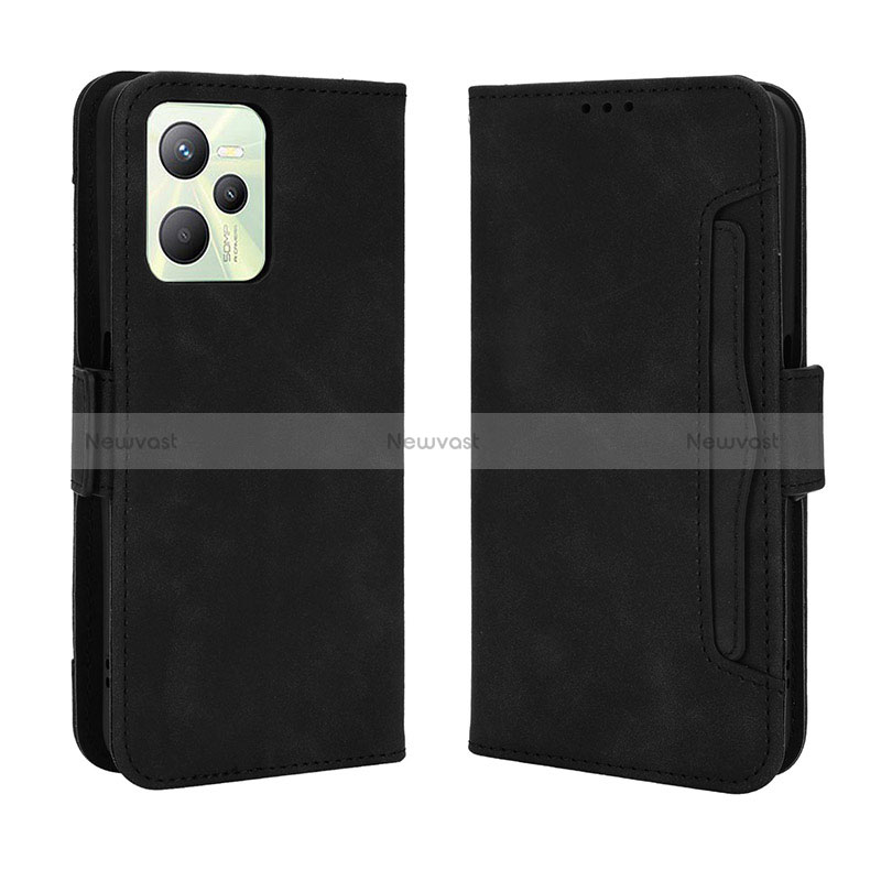 Leather Case Stands Flip Cover Holder BY3 for Realme Narzo 50A Prime