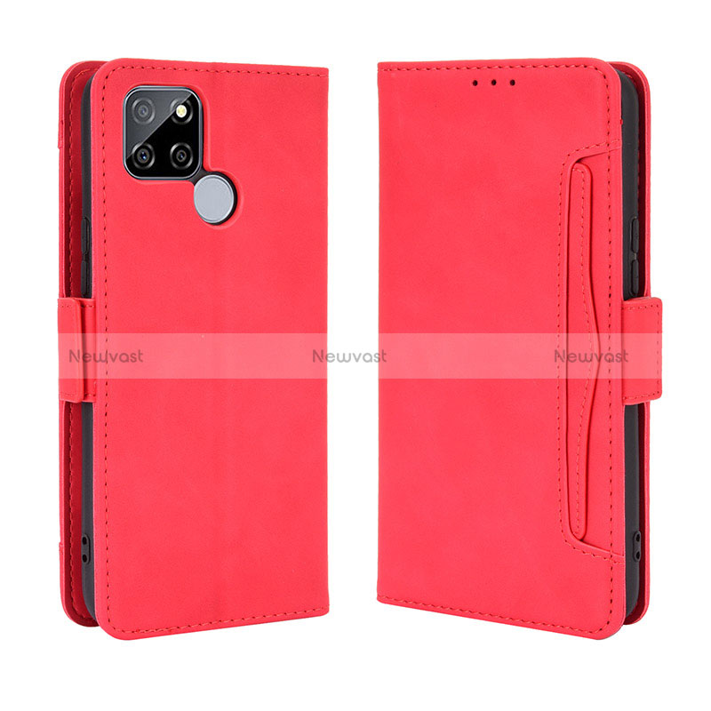 Leather Case Stands Flip Cover Holder BY3 for Realme Q2i 5G