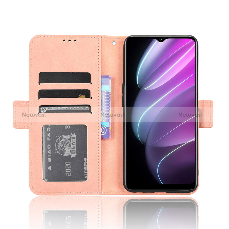 Leather Case Stands Flip Cover Holder BY3 for Realme Q5x 5G