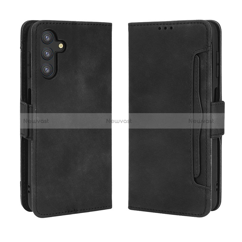 Leather Case Stands Flip Cover Holder BY3 for Samsung Galaxy A04s