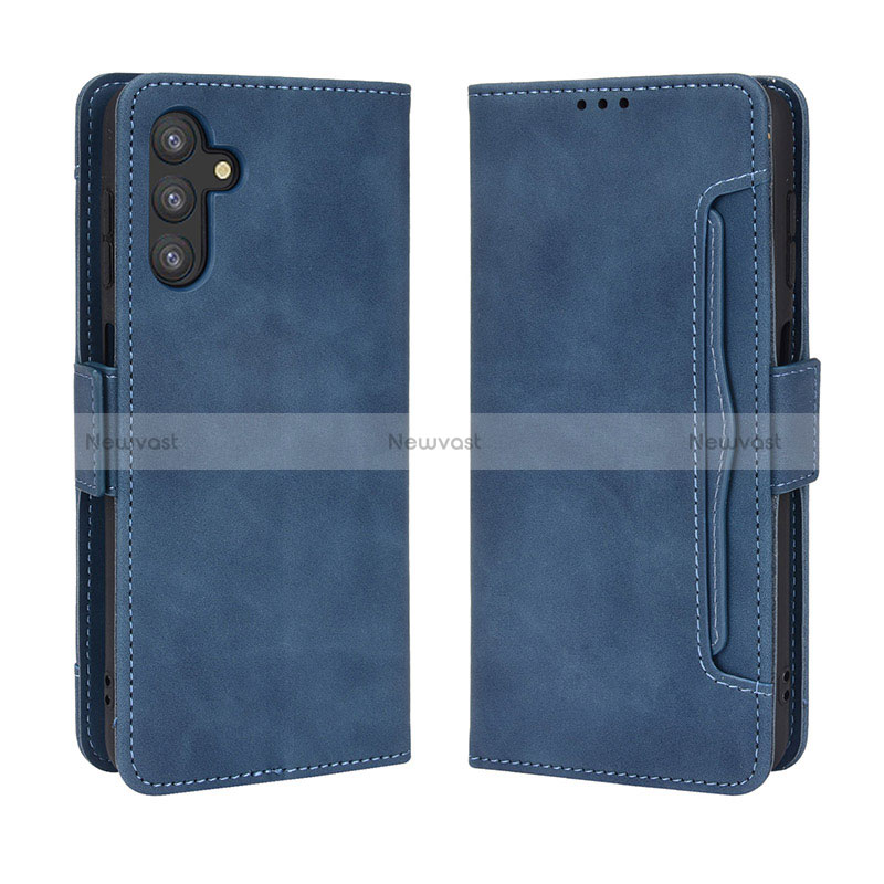 Leather Case Stands Flip Cover Holder BY3 for Samsung Galaxy A04s