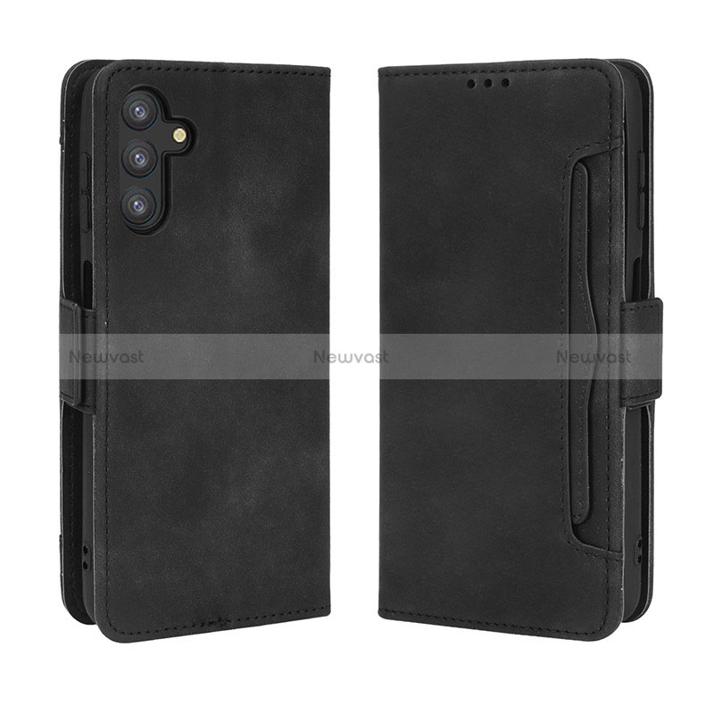 Leather Case Stands Flip Cover Holder BY3 for Samsung Galaxy A13 5G