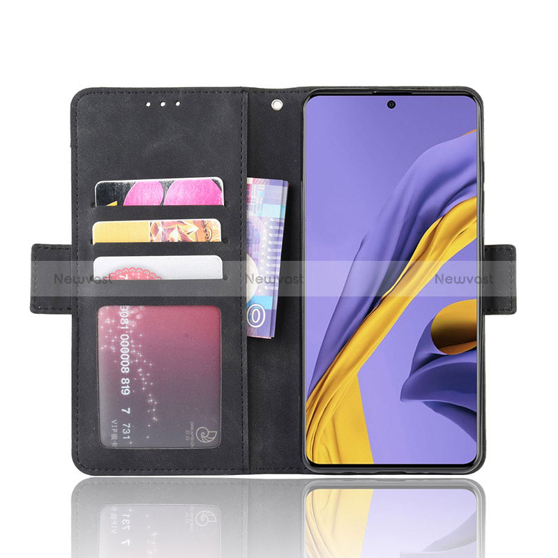 Leather Case Stands Flip Cover Holder BY3 for Samsung Galaxy A71 5G