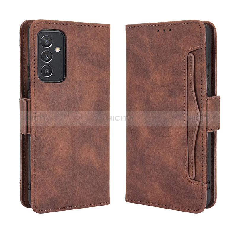 Leather Case Stands Flip Cover Holder BY3 for Samsung Galaxy A82 5G