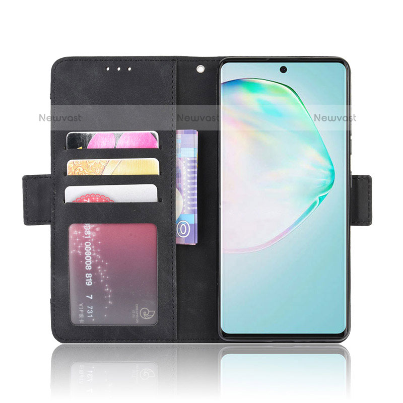 Leather Case Stands Flip Cover Holder BY3 for Samsung Galaxy A91
