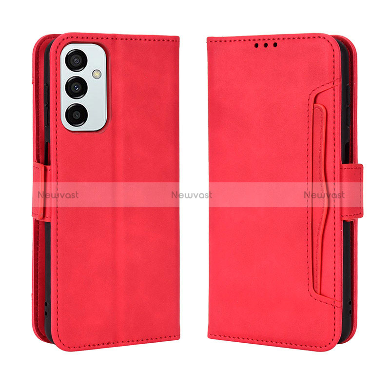 Leather Case Stands Flip Cover Holder BY3 for Samsung Galaxy M23 5G