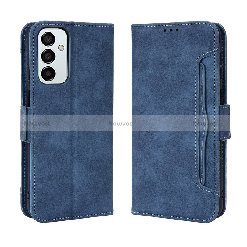 Leather Case Stands Flip Cover Holder BY3 for Samsung Galaxy M23 5G