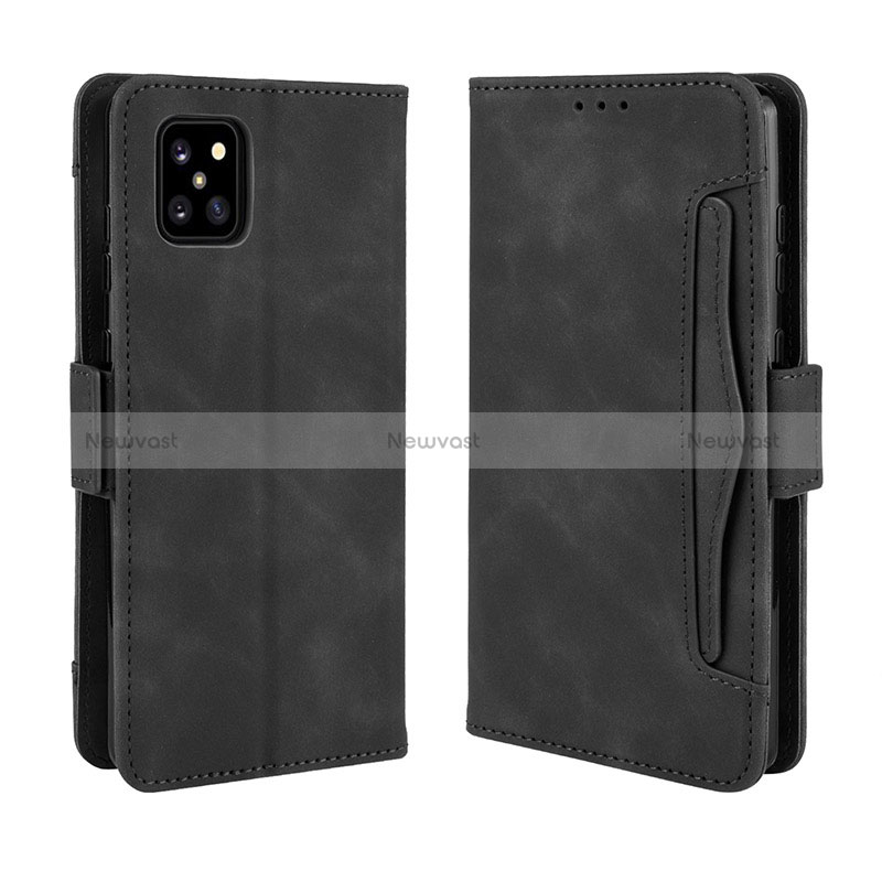 Leather Case Stands Flip Cover Holder BY3 for Samsung Galaxy M60s