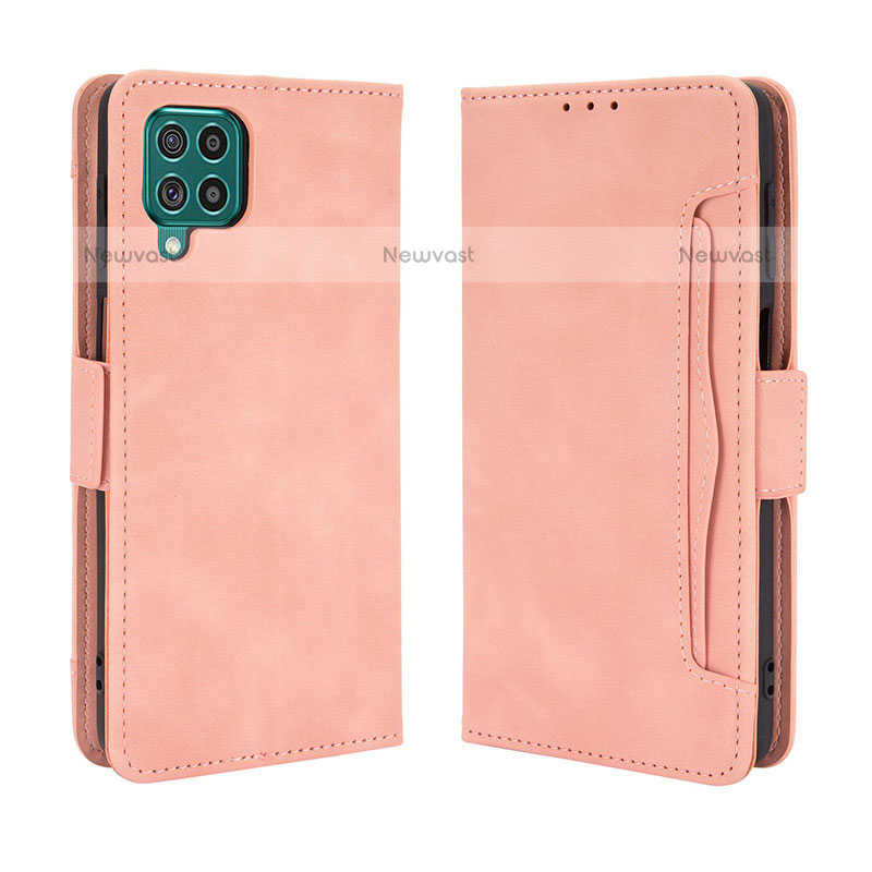 Leather Case Stands Flip Cover Holder BY3 for Samsung Galaxy M62 4G