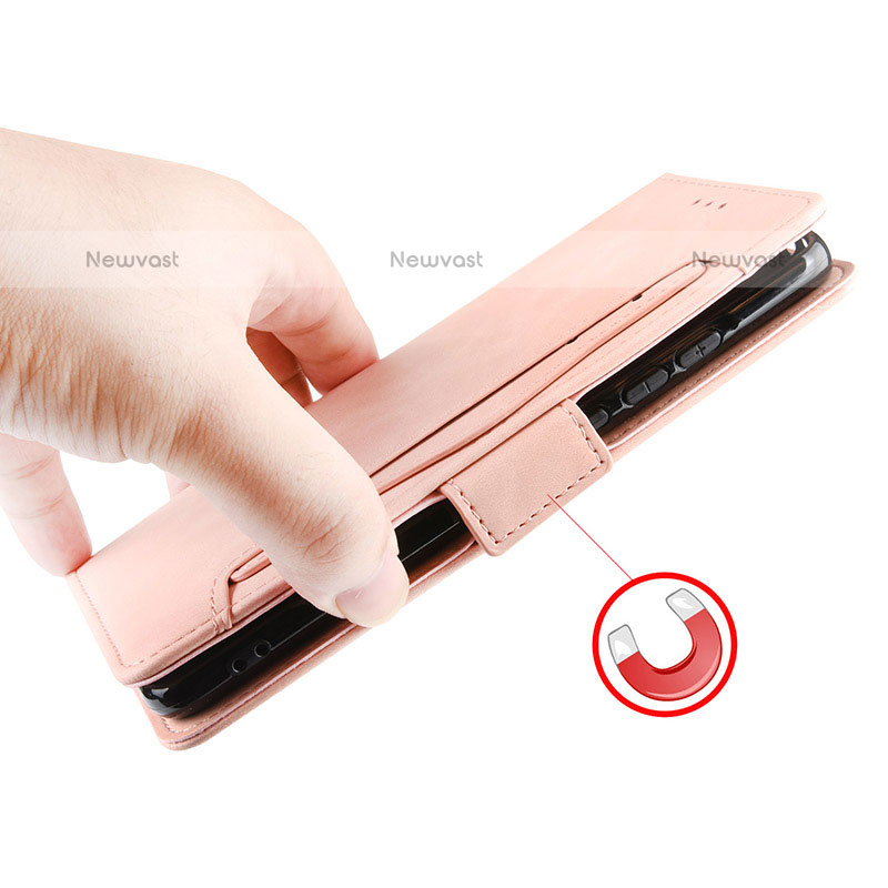 Leather Case Stands Flip Cover Holder BY3 for Samsung Galaxy M80S