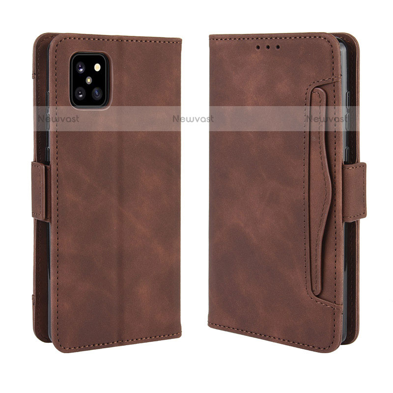 Leather Case Stands Flip Cover Holder BY3 for Samsung Galaxy Note 10 Lite