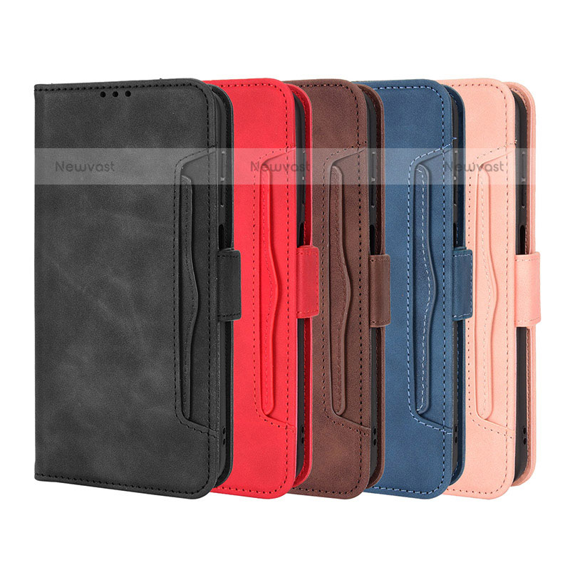 Leather Case Stands Flip Cover Holder BY3 for Samsung Galaxy XCover 6 Pro 5G