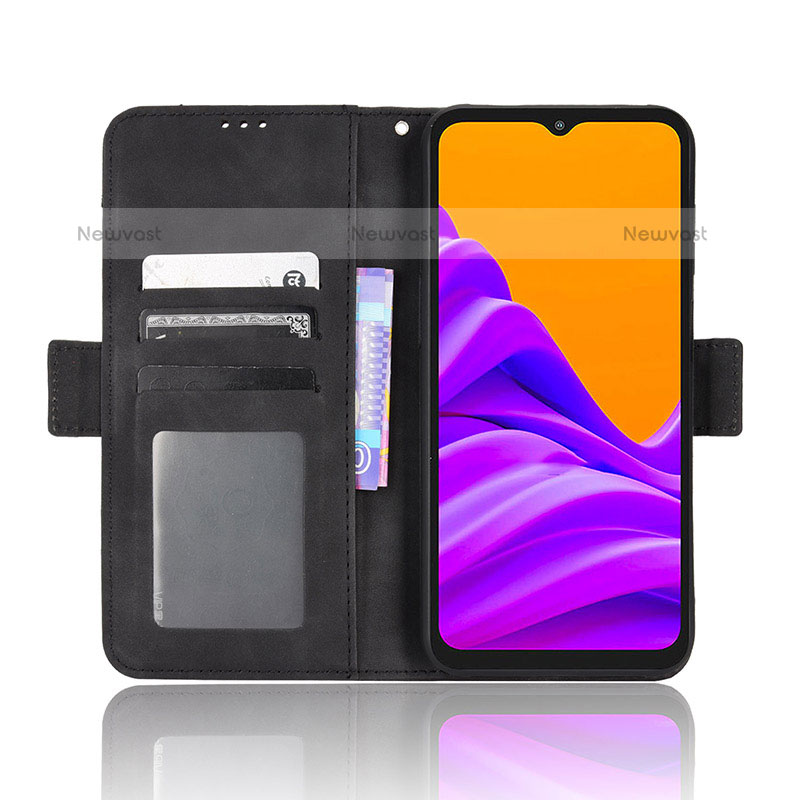 Leather Case Stands Flip Cover Holder BY3 for Samsung Galaxy XCover 6 Pro 5G