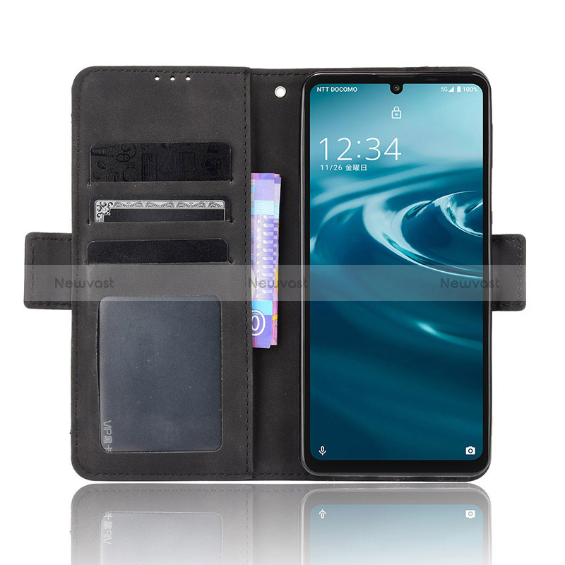 Leather Case Stands Flip Cover Holder BY3 for Sharp Aquos Sense6