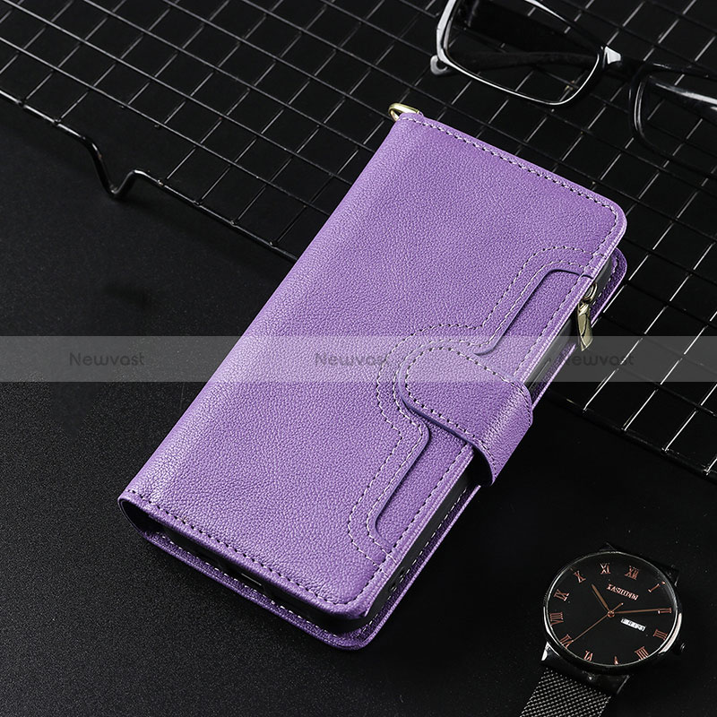 Leather Case Stands Flip Cover Holder BY3 for Sharp Aquos Sense8