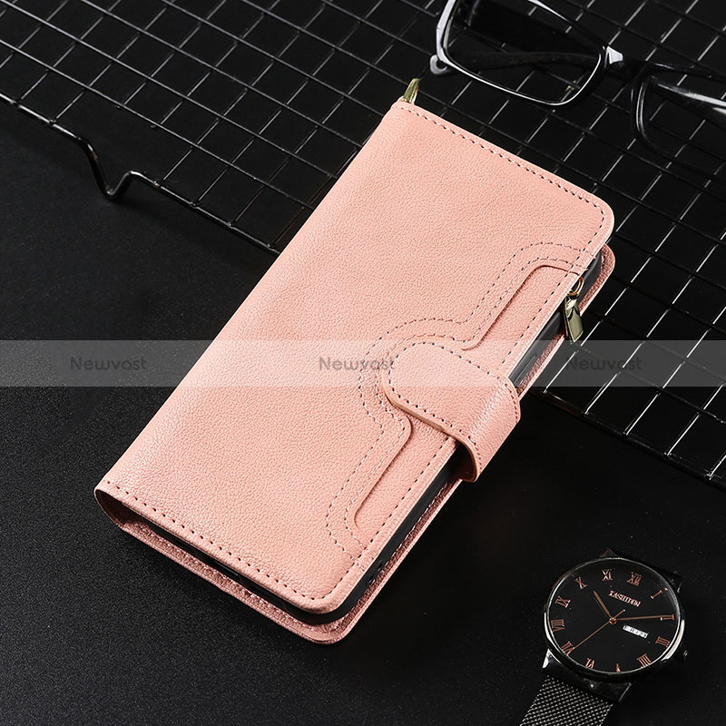 Leather Case Stands Flip Cover Holder BY3 for Sharp Aquos Sense8