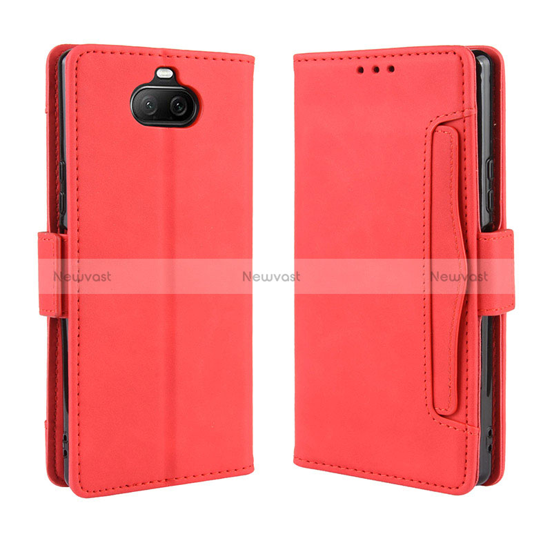 Leather Case Stands Flip Cover Holder BY3 for Sony Xperia 8