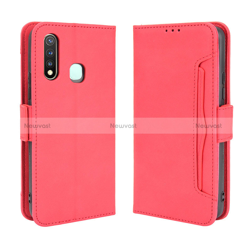 Leather Case Stands Flip Cover Holder BY3 for Vivo iQOO U3 4G