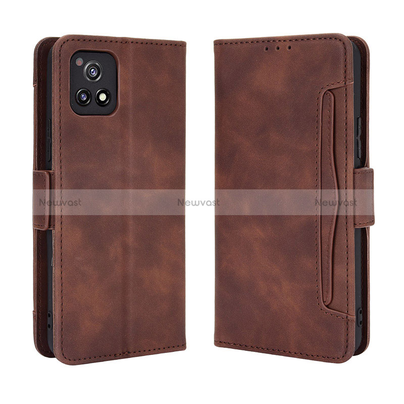 Leather Case Stands Flip Cover Holder BY3 for Vivo iQOO U3 5G