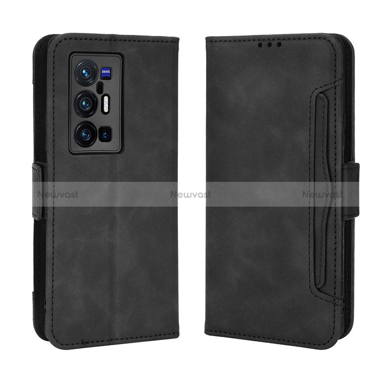 Leather Case Stands Flip Cover Holder BY3 for Vivo X70 Pro+ Plus 5G