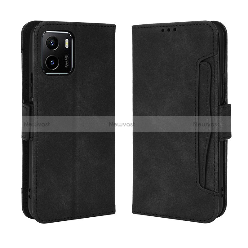 Leather Case Stands Flip Cover Holder BY3 for Vivo Y01A