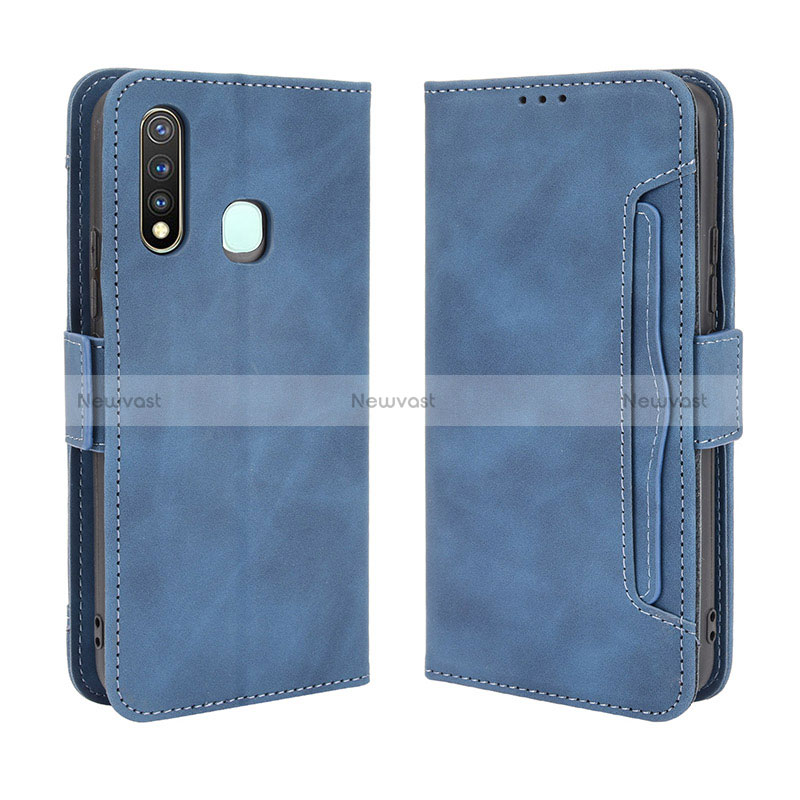 Leather Case Stands Flip Cover Holder BY3 for Vivo Y19