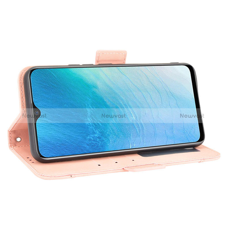 Leather Case Stands Flip Cover Holder BY3 for Vivo Y19