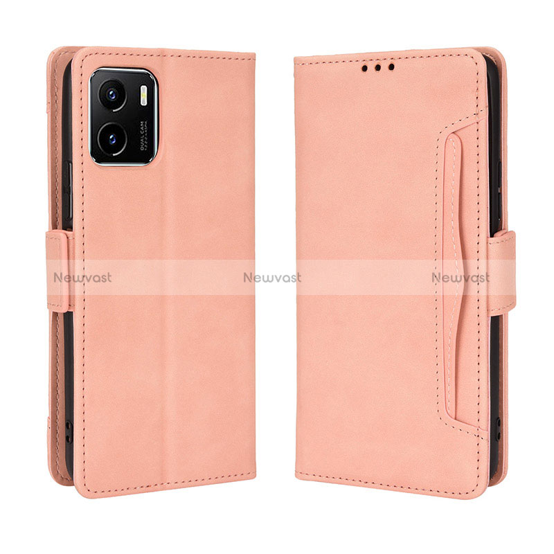 Leather Case Stands Flip Cover Holder BY3 for Vivo Y32t