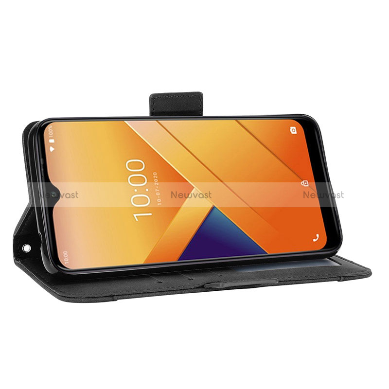 Leather Case Stands Flip Cover Holder BY3 for Wiko Y81