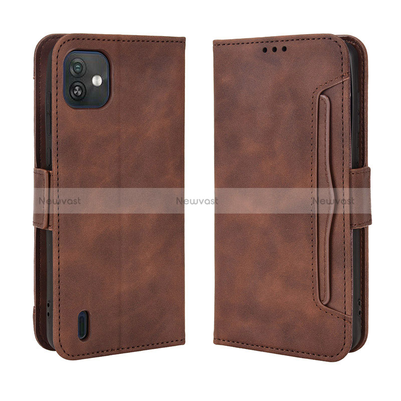 Leather Case Stands Flip Cover Holder BY3 for Wiko Y82