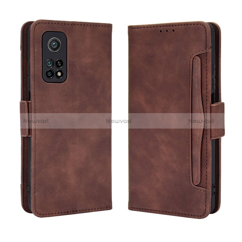 Leather Case Stands Flip Cover Holder BY3 for Xiaomi Mi 10T Pro 5G